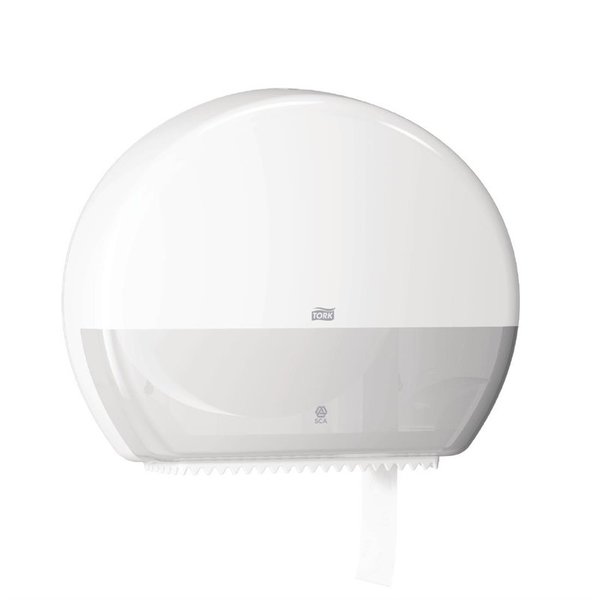 Jumbo toiletrol dispenser wit | Kunststof | 437x133x360(h)mm