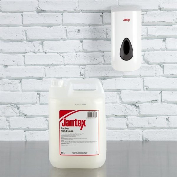 Zeepdispenser | 900 ML | Voor vloeibare zeep en handreiniging | 115x115x250(h)mm