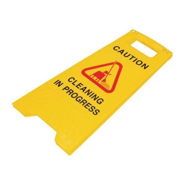 Waarschuwingsbord | Kunststof | "Wet Floor" | Hoogte 640mm