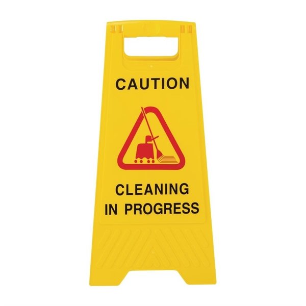 Waarschuwingsbord | Kunststof | "Wet Floor" | Hoogte 640mm