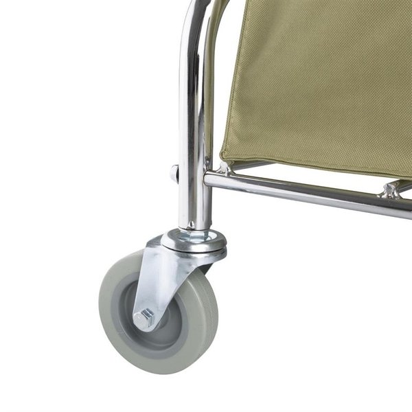Linnenwagen | Met 4 streeploze zwenkwielen  | 620x620x985(h)mm