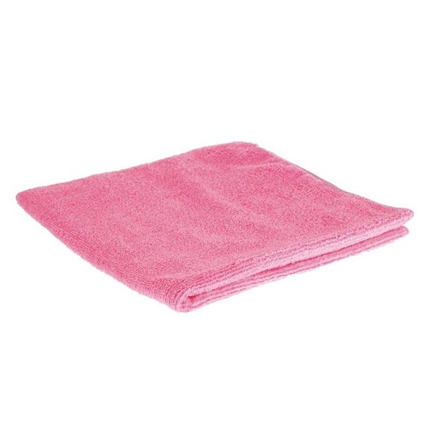 Microvezeldoeken roze | 5 stuks | 90% polyester en 10% polyamide | 40x40cm