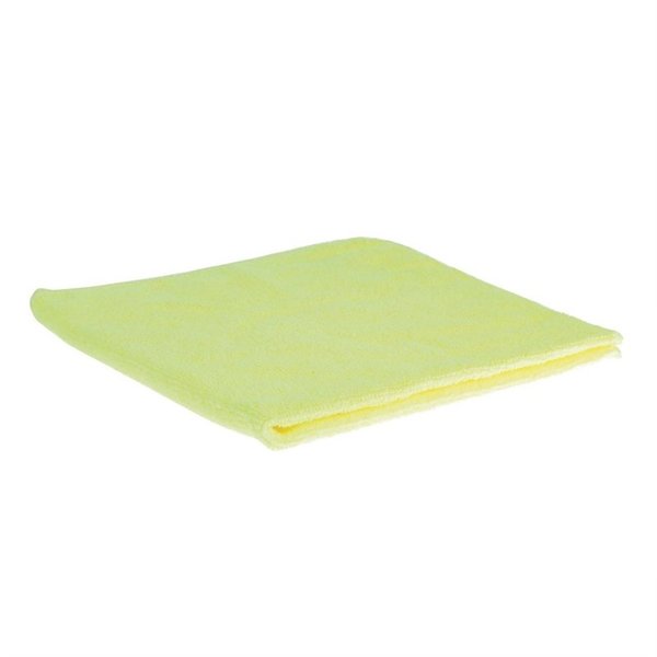 Microvezeldoeken geel | 5 stuks | 90% polyester en 10% polyamide | 40x40cm