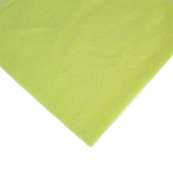 Microvezeldoeken geel | 5 stuks | 90% polyester en 10% polyamide | 40x40cm