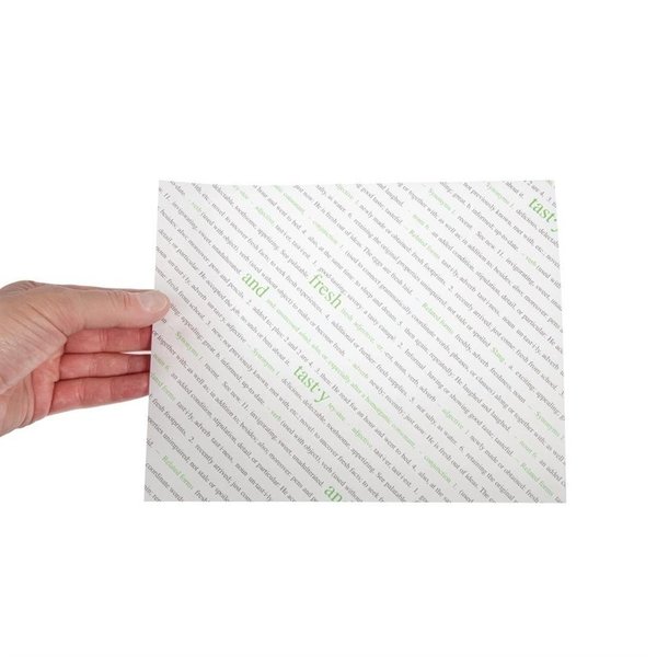 Fresh & Tasty vetvrij papier | 500 stuks | 25,5(h) x 20,3(b)cm