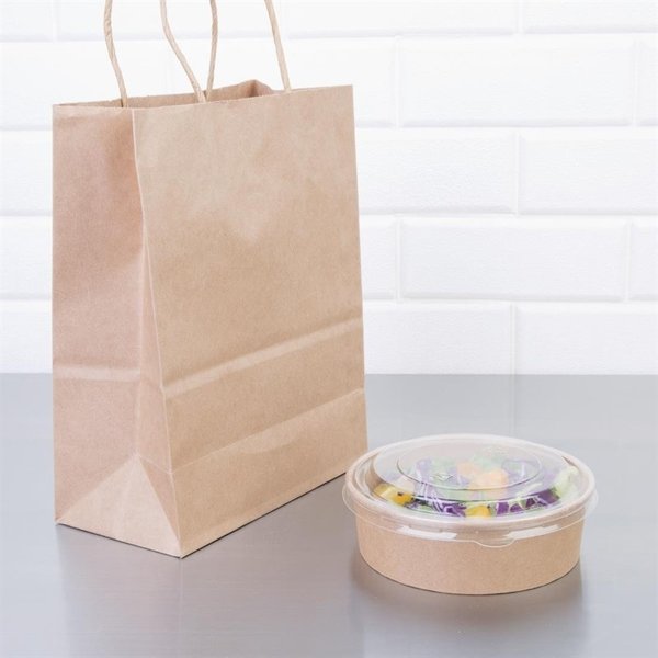 Ronde kraft saladeschaal 75cl | 300 stuks