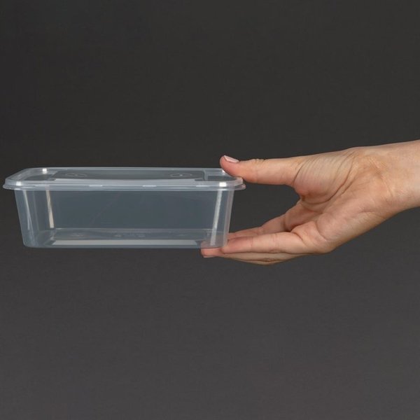 Plastic magnetronbakken 65cl | 250 stuks