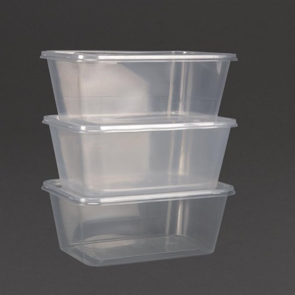 Plastic magnetronbakken 100cl | 250 stuks