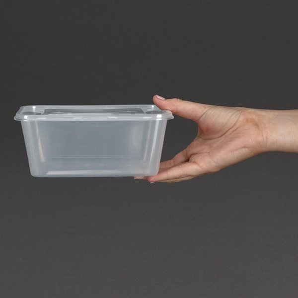 Plastic magnetronbakken 100cl | 250 stuks