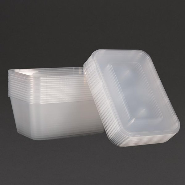 Plastic magnetronbakken 100cl | 250 stuks
