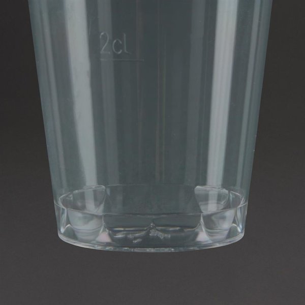 Shotglas | 2cl | Disposable | 1000 Stuks | Ø37x40(h)mm