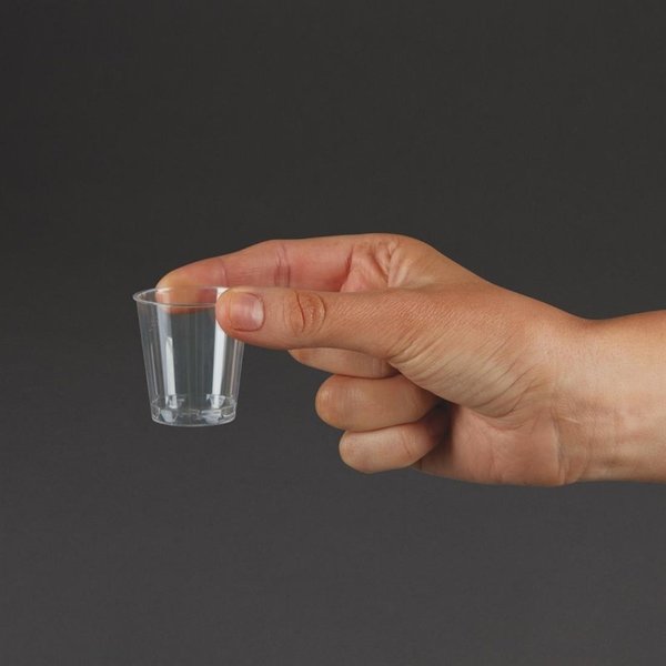 Shotglas | 2cl | Disposable | 1000 Stuks | Ø37x40(h)mm