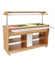 Buffalo Bainmarie buffet | 4x 1/1 GN | 230V | 1490x766x1338(h)mm 