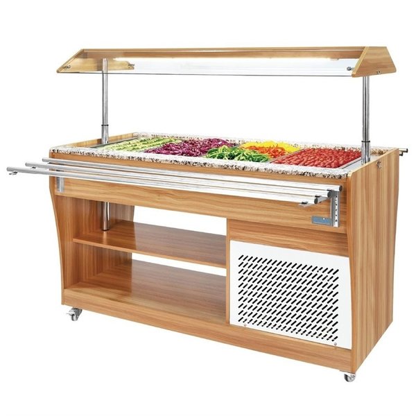 Gekoeld Buffet | 4x 1/1 GN | 230V | 1490x766x1338(h)mm
