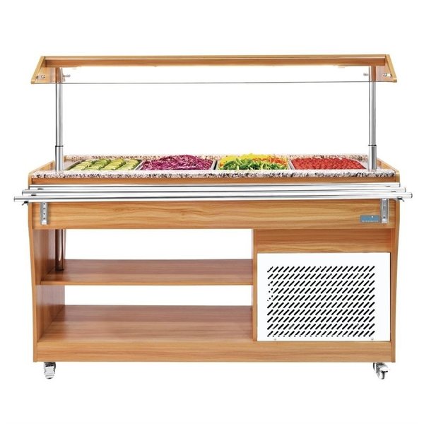 Gekoeld Buffet | 4x 1/1 GN | 230V | 1490x766x1338(h)mm