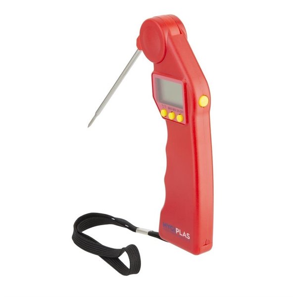 Thermometer kunststof kleurcode rood