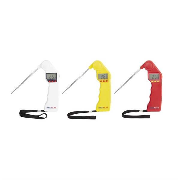 Thermometer kunststof kleurcode rood