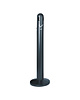 Probbax Rokerszuil | Cilinder (4-Zijdig) | Grijs | 3L | Ø300x1080(h)mm 