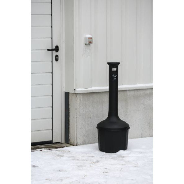 Rokerszuil | Rond | Grijs | 10L | Ø350x950(h)mm