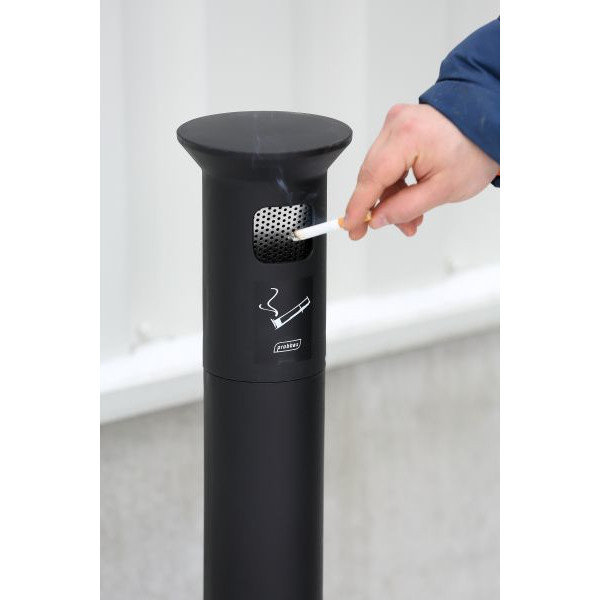 Rokerszuil | Rond | Grijs | 10L | Ø350x950(h)mm