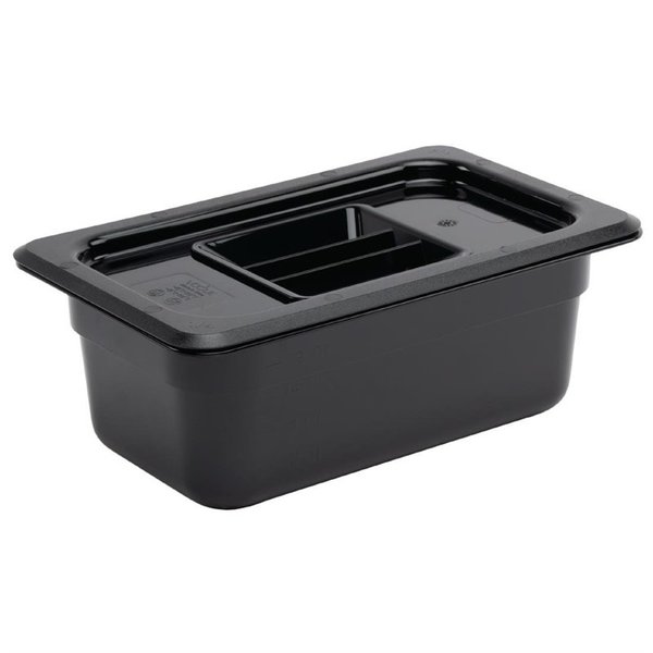 GN bak polycarbonaat 1/4 - 2,4L | 265x162x100(h)mm