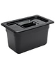 Vogue GN bak polycarbonaat 1/4 - 3,7L | 265x162x150(h)mm 