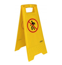 Probbax Waarschuwingsbord | Kunststof | "No Entry" (Pictogram) | Hoogte 600mm