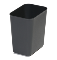 Probbax Afvalbak | Kunststof (Grijs) | 13.2L | Open | Brandvertragend | 280x210x310(h)mm 
