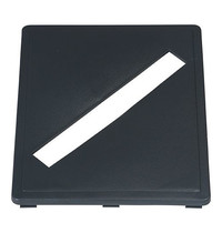Probbax Deksel-Inzet | Sleuf | Grijs | Probbax Mix&Match | 230x283x17(h)mm 