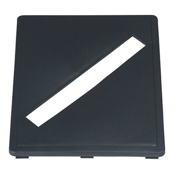 Deksel-Inzet | Sleuf | Grijs | Probbax Mix&Match | 230x283x17(h)mm