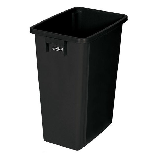 Afvalbak | Mix&Match | Kunststof (Zwart) | 60L | Open | Afvalscheiding | 320x460x580(h)mm