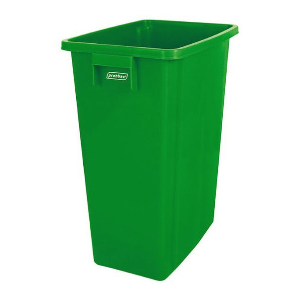Afvalbak | Mix&Match | Kunststof (Groen) | 60L | Open | Afvalscheiding | 320x460x580(h)mm