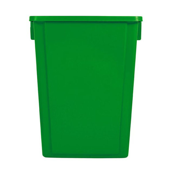 Afvalbak | Mix&Match | Kunststof (Groen) | 60L | Open | Afvalscheiding | 320x460x580(h)mm