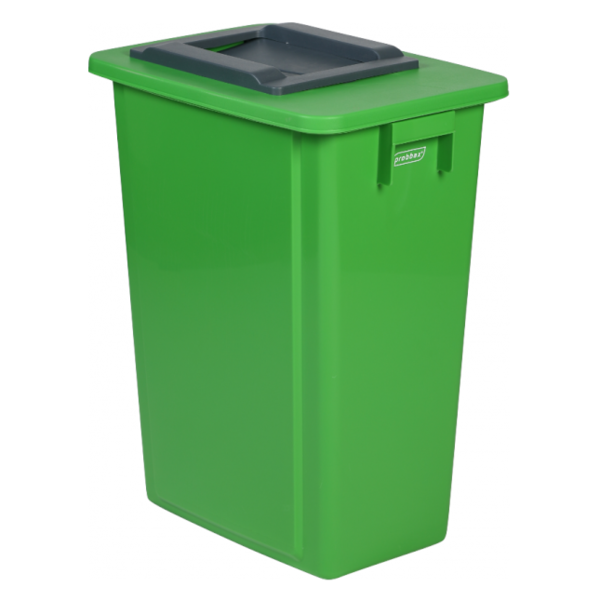 Afvalbak | Mix&Match | Kunststof (Groen) | 60L | Open | Afvalscheiding | 320x460x580(h)mm