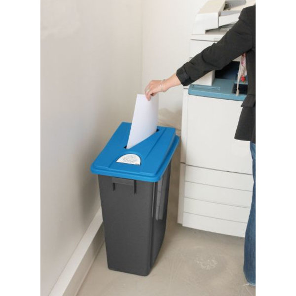 Afvalbak | Mix&Match | Kunststof (Grijs) | 60L | Open | Afvalscheiding | 320x460x580(h)mm