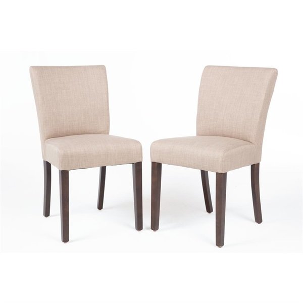 Stoelen | Polyurethaan/Hout | Beige | Houtlook Poten | Indoor | 2 Stuks | 460x575x860(h)mm