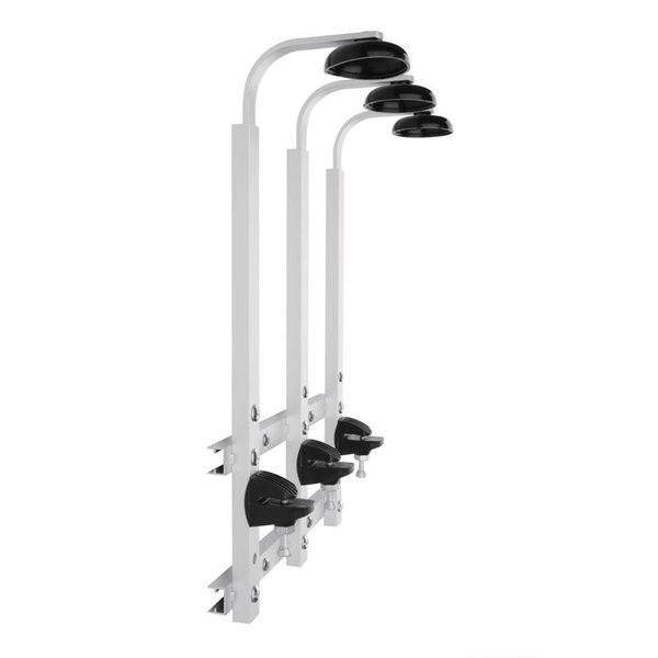 Wandmodel fleshouder | Voor 3 flessen tot 1L | 24,5(b) x 32(d)cm
