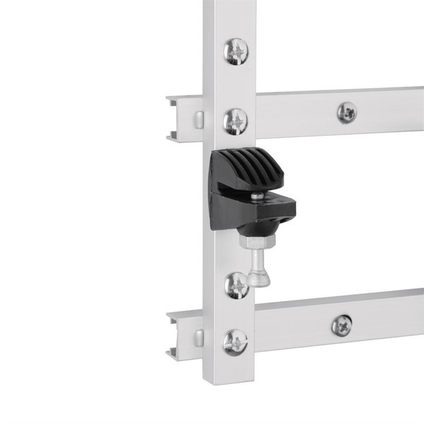 Wandmodel fleshouder | Voor 3 flessen tot 1L | 24,5(b) x 32(d)cm