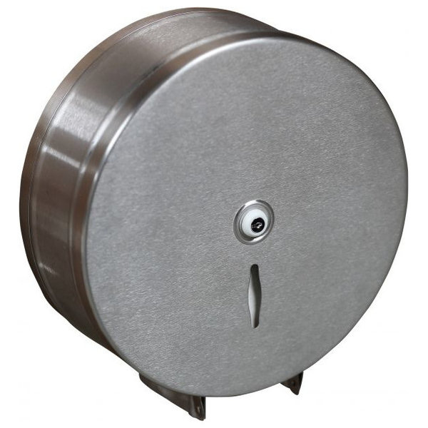 Toiletpapier-Dispenser | RVS (Mat) | Voor 200m Rollen | 220x117x240(h)mm
