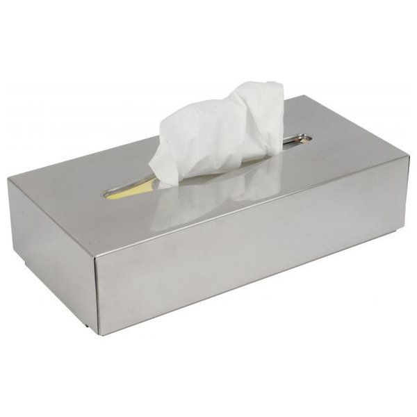Tissue-Dispenser | RVS (Glanzend) | Wandmontage Mogelijk | 284x140x65(h)mm
