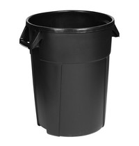 Probbax Afvalbak | Kunststof (Zwart) | 85L | Open | Ø573x622(h)mm 