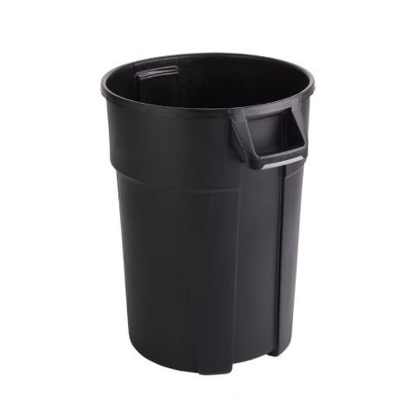 Afvalbak | Kunststof (Zwart) | 85L | Open | Ø573x622(h)mm