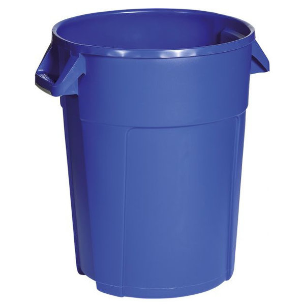 Afvalbak | Kunststof (Blauw) | 85L | Open | Ø573x622(h)mm