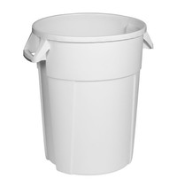Probbax Afvalbak | Kunststof (Wit) | 85L | Open | Ø573x622(h)mm 