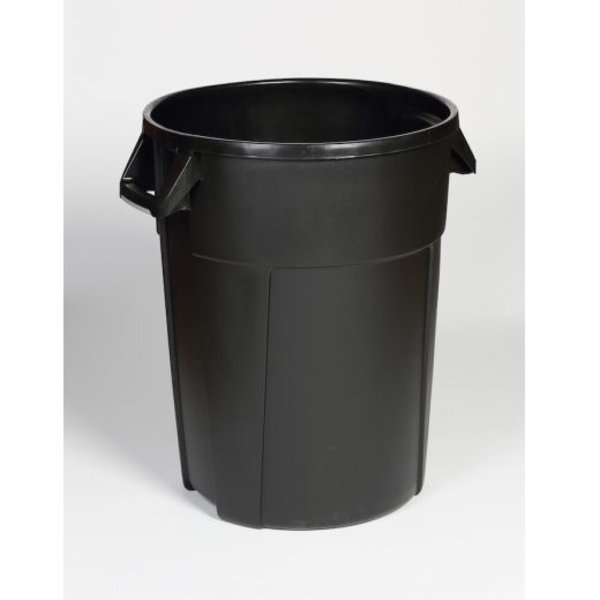 Afvalbak | Kunststof (Zwart) | 120L | Open | Ø654x716(h)mm