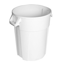 Probbax Afvalbak | Kunststof (Wit) | 120L | Open | Ø654x716(h)mm 