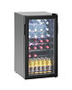 Bartscher Drankenkoeling | 88L | Zwart | +2°C/+10°C | Statisch | 0.09kW | 430x483x832(h)mm 