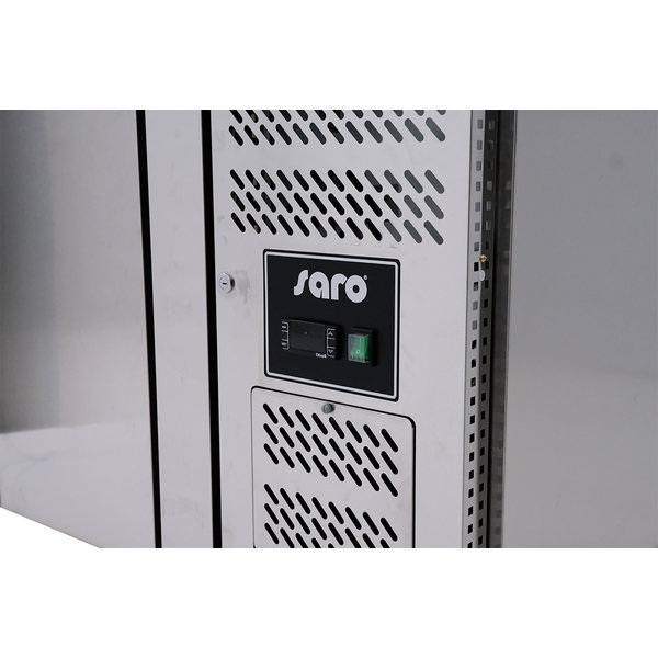 Koelwerkbank | 615L | 4 Deuren (1/1 GN) | -2°C/+8°C | Geforceerd | 0.3kW | 2230x700x850/950(h)mm
