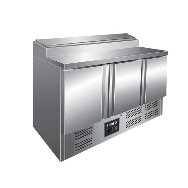 Saladette FRAN | 3 Deuren | Statisch | 7x 1/3 GN | 1370x700x1010(h)mm