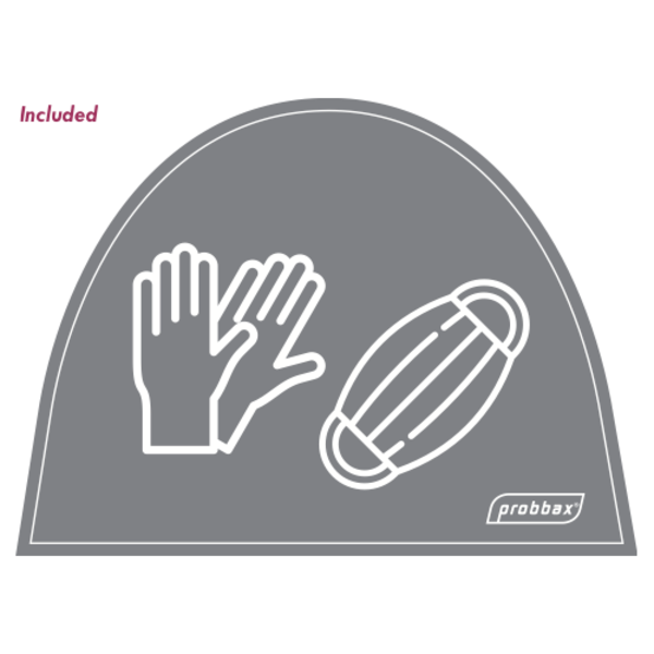 Pedaalemmer | Kunststof (Zwart) | 45L | Klapdeksel | Hygiëne (HACCP) + Antibacterieel | 410x398x600(h)mm